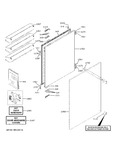 Diagram for Refrigerator Door