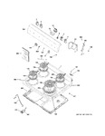 Diagram for Control Panel & Cooktop