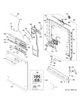 Diagram for Escutcheon & Door Assembly