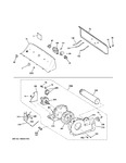 Diagram for Backsplash, Blower & Motor Assembly