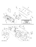 Diagram for Backsplash, Blower & Motor Assembly