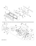 Diagram for Backsplash, Blower & Motor Assembly