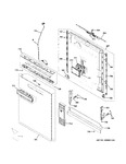 Diagram for Escutcheon & Door Assembly