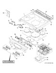 Diagram for Control Panel & Cooktop