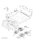 Diagram for Control Panel & Cooktop