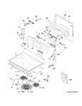 Diagram for Control Panel & Cooktop