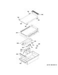 Diagram for Griddle Assembly