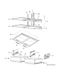 Diagram for Refrigerator Shelves