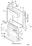 Diagram for 1 - Refrigerator Door Parts