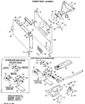 Diagram for 4 - Cabinet Front Assembly