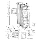 Diagram for 1 - Freezer Door