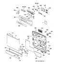 Diagram for 1 - Escutcheon & Door Assembly