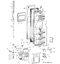 Diagram for 1 - Freezer Door