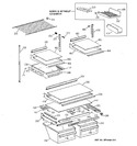 Diagram for 4 - Shelf Parts