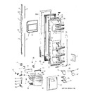 Diagram for 1 - Freezer Door