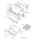 Diagram for 3 - Door & Drawer Parts