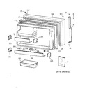 Diagram for 1 - Freezer Door