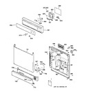 Diagram for 1 - Escutcheon & Door Assembly