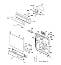 Diagram for 1 - Escutcheon & Door Assembly