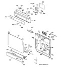 Diagram for 1 - Escutcheon & Door Assembly