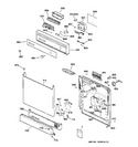 Diagram for 1 - Escutcheon & Door Assembly