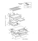 Diagram for 4 - Shelf Parts