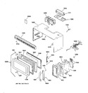 Diagram for 1 - Case, Door & Controls