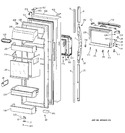 Diagram for 2 - Fresh Food Door