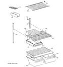 Diagram for 4 - Shelf Parts