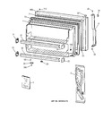 Diagram for 1 - Freezer Door