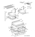 Diagram for 4 - Shelf Parts