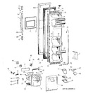 Diagram for 1 - Freezer Door