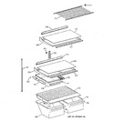 Diagram for 4 - Shelf Parts