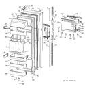 Diagram for 2 - Fresh Food Door