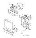 Diagram for 1 - Escutcheon & Door Assembly