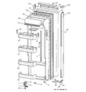 Diagram for 2 - Fresh Food Door