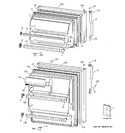 Diagram for 1 - Doors