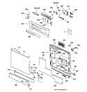 Diagram for 1 - Escutcheon & Door Assembly