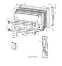 Diagram for 1 - Freezer Door