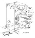 Diagram for 2 - Freezer Section