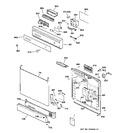 Diagram for 1 - Escutcheon & Door Assembly