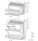 Diagram for 1 - Doors