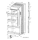 Diagram for 2 - Fresh Food Door