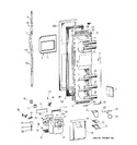 Diagram for 1 - Freezer Door