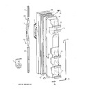 Diagram for 1 - Freezer Door