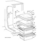 Diagram for 4 - Fresh Food Shelves