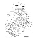 Diagram for 1 - Control Panel & Cooktop