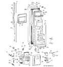 Diagram for 1 - Freezer Door