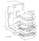 Diagram for 4 - Fresh Food Shelves