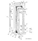 Diagram for 1 - Freezer Door